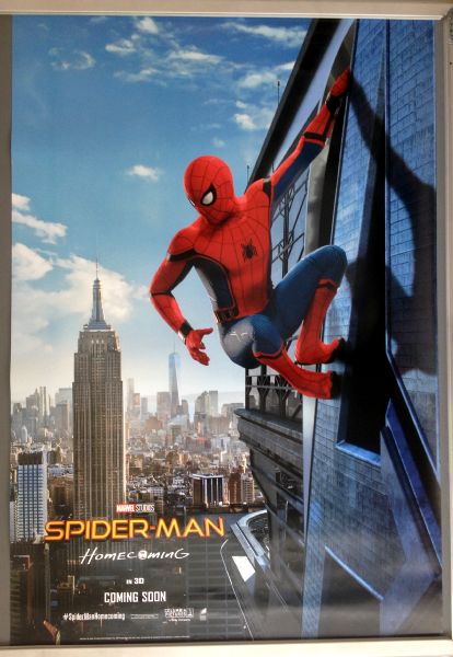Cinema Poster: SPIDER-MAN HOMECOMING 2017 (Advance One Sheet) Tom Holland