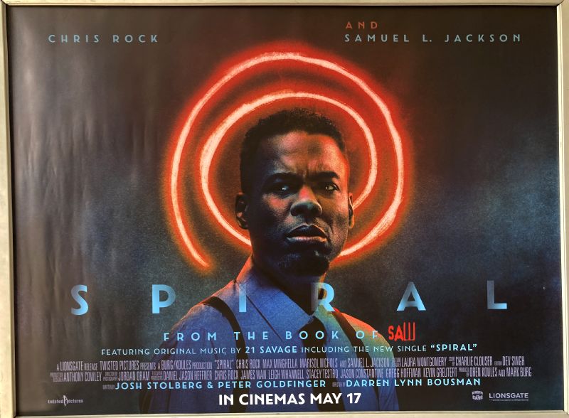 Cinema Poster: SPIRAL 2020 (Face Quad) Chris Rock,Samuel L. Jackson