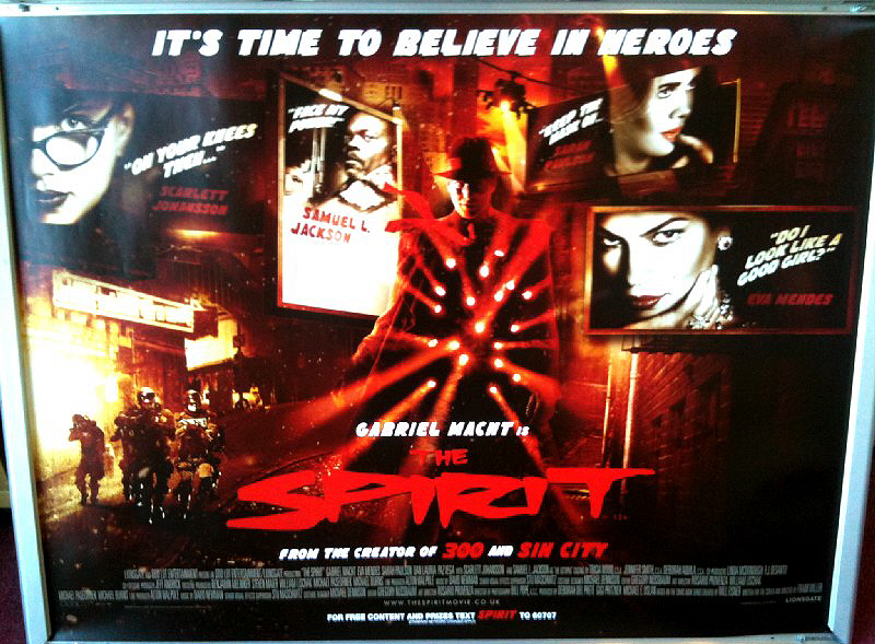 SPIRIT, THE: UK Quad Film Poster SPIRIT, THE: UK Quad Film Poster