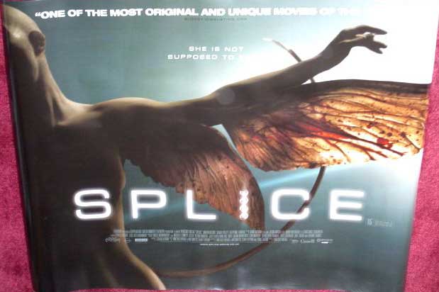 SPLICE: UK Quad Film Poster