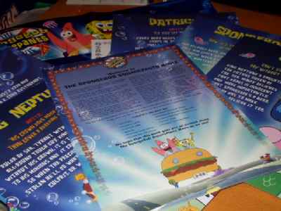 SPONGEBOB SQUAREPANTS: Press Pack