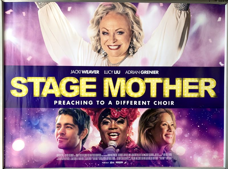 Cinema Poster: STAGE MOTHER 2020 (Quad) Jacki Weaver Lucy Liu Adrian Grenier