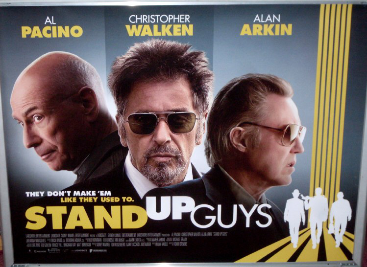 STAND UP GUYS: UK Quad Film Poster