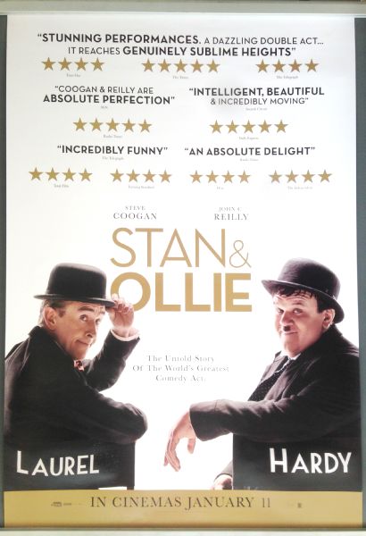 Cinema Poster: STAN & OLLIE 2019 (Review One Sheet) John C. Reilly Steve Coogan