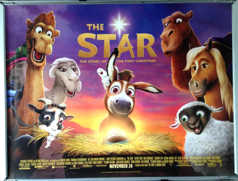 Cinema Poster: STAR, THE 2017 2017 (Quad) Steven Yeun Aidy Bryant Cinema Poster: STAR, THE 2017 2017 (Quad) Steven Yeun Aidy Bryant