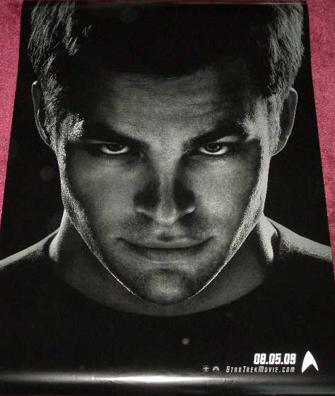STAR TREK: Advance Kirk/Chris Pine One Sheet Film Poster STAR TREK: Advance Kirk/Chris Pine One Sheet Film Poster