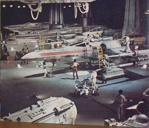 STAR WARS EPISODE IV A NEW HOPE: Lobby Card (Rebel Hanger)