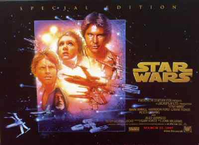 STAR WARS EPISODE IV A NEW HOPE SPECIAL EDITION: Main Mini Quad Film Poster
