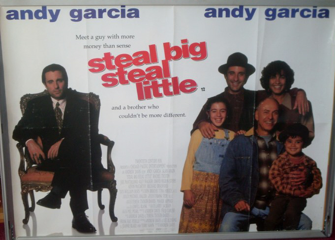 STEAL BIG STEAL LITTLE: UK Quad Film Poster