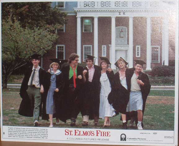 ST. ELMO'S FIRE: Lobby Card No. 8 (Graduating)