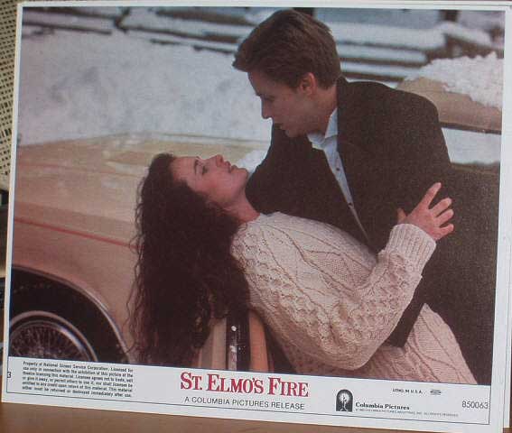 ST. ELMO'S FIRE: Lobby Card No. 3 (Estevez & MacDowell)