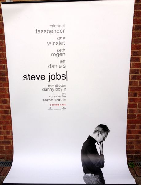 Cinema Banner: STEVE JOBS 2015 Michael Fassbender Kate Winslet Seth Rogen Cinema Banner: STEVE JOBS 2015 Michael Fassbender Kate Winslet Seth Rogen