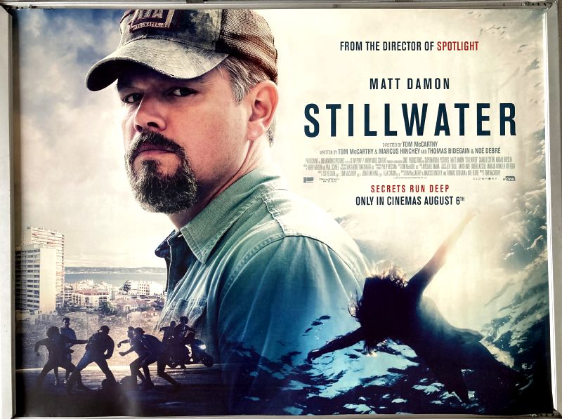 Cinema Poster: STILLWATER 2022 (Quad) Matt Damon Camille Cottin Abigail Breslin