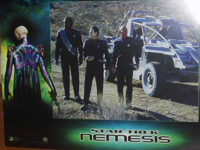 STAR TREK NEMESIS: Lobby Card No. 10 STAR TREK NEMESIS: Lobby Card No. 10