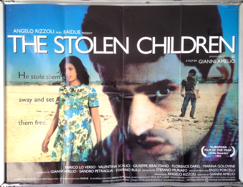 Cinema Poster: STOLEN CHILDREN, THE aka Il ladro di bambini 1993 (Quad) Cinema Poster: STOLEN CHILDREN, THE aka Il ladro di bambini 1993 (Quad)