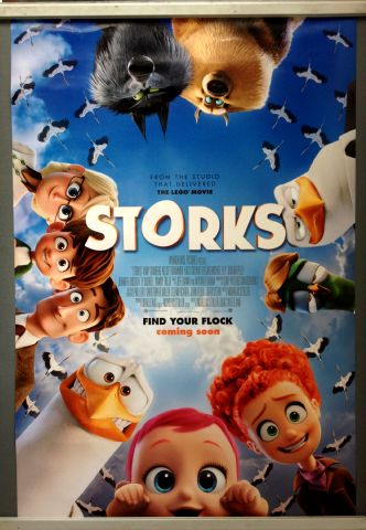 Cinema Poster: STORKS 2016 (One Sheet) Andy Samberg Katie Crown