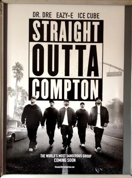 Cinema Poster: STRAIGHT OUTTA COMPTON 2015 (One Sheet) NWA Dr Dre Ice Cube Cinema Poster: STRAIGHT OUTTA COMPTON 2015 (One Sheet) NWA Dr Dre Ice Cube