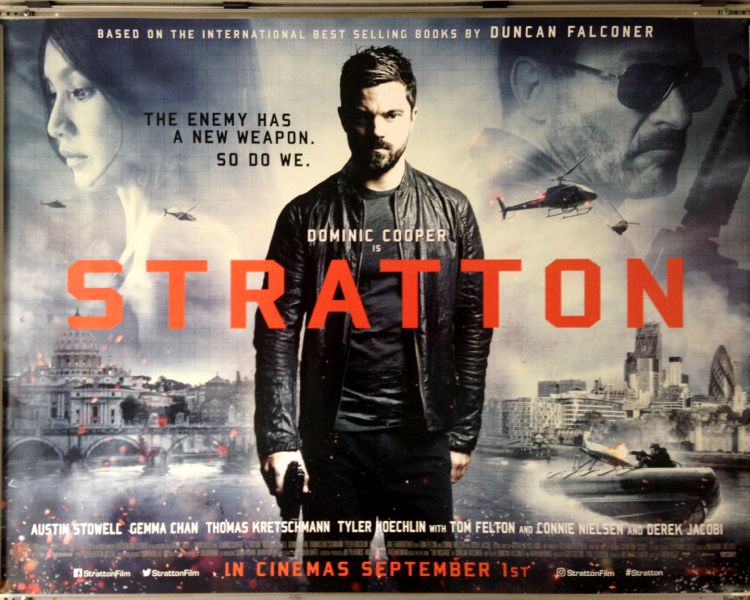 Cinema Poster: STRATTON 2017 (Quad) Derek Jacobi Dominic Cooper Cinema Poster: STRATTON 2017 (Quad) Derek Jacobi Dominic Cooper