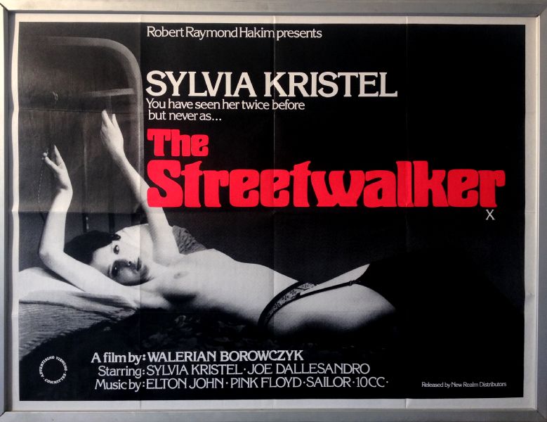Cinema Poster: STREETWALKER, THE 1976 (Quad) Sylvia Kristel Joe Dallesandro Cinema Poster: STREETWALKER, THE 1976 (Quad) Sylvia Kristel Joe Dallesandro