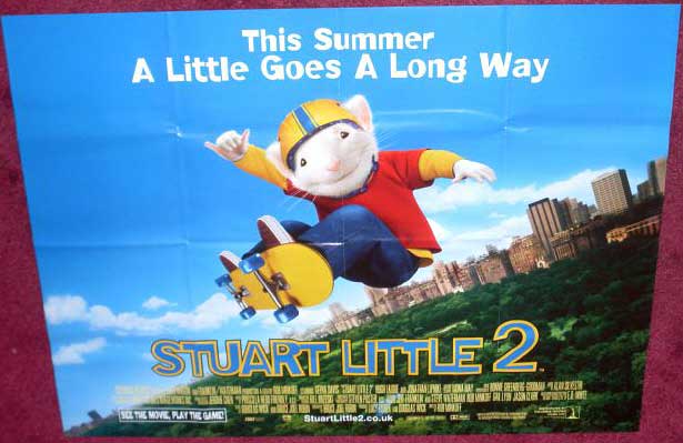 STUART LITTLE 2: UK Quad Film Poster