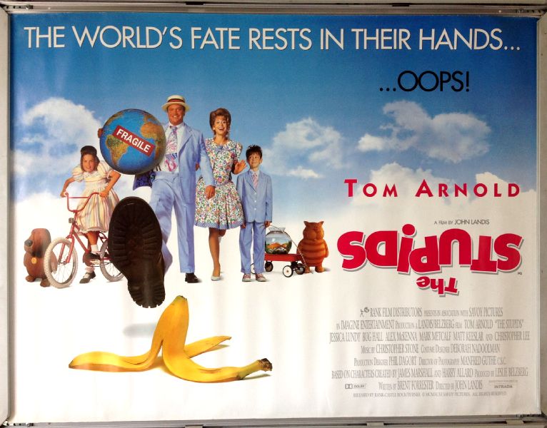 Cinema Poster: STUPIDS, THE 1996 (Quad) Tom Arnold Jessica Lundy Bug Hall John Landis Cinema Poster: STUPIDS, THE 1996 (Quad) Tom Arnold Jessica Lundy Bug Hall John Landis