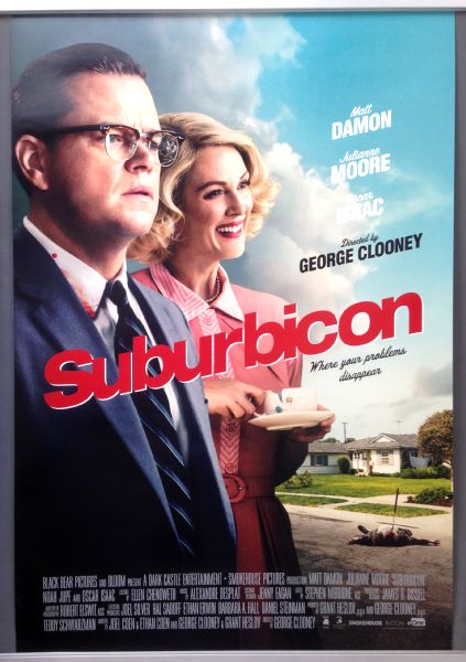 Cinema Poster: SUBURBICON 2018 (One Sheet) Matt Damon Julianne Moore