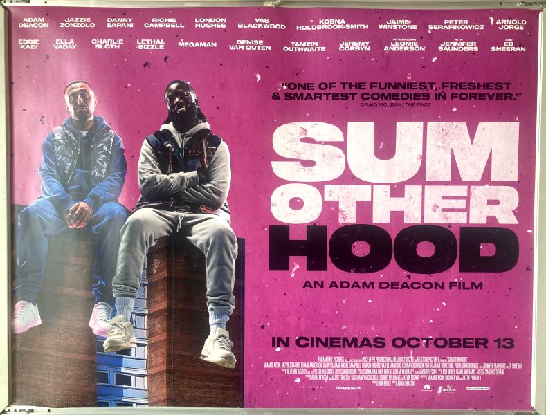 Cinema Poster: SUM OTHER HOOD SUMOTHERHOOD 2023 (Quad) Adam Deacon Cinema Poster: SUM OTHER HOOD SUMOTHERHOOD 2023 (Quad) Adam Deacon