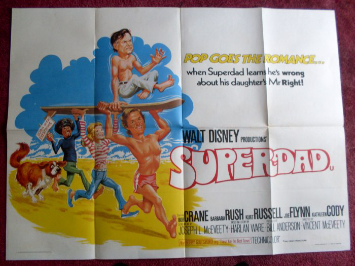 SUPERDAD: UK Quad Film Poster SUPERDAD: UK Quad Film Poster