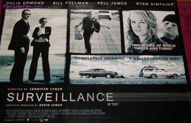 SURVEILLANCE: Main UK Quad Film Poster