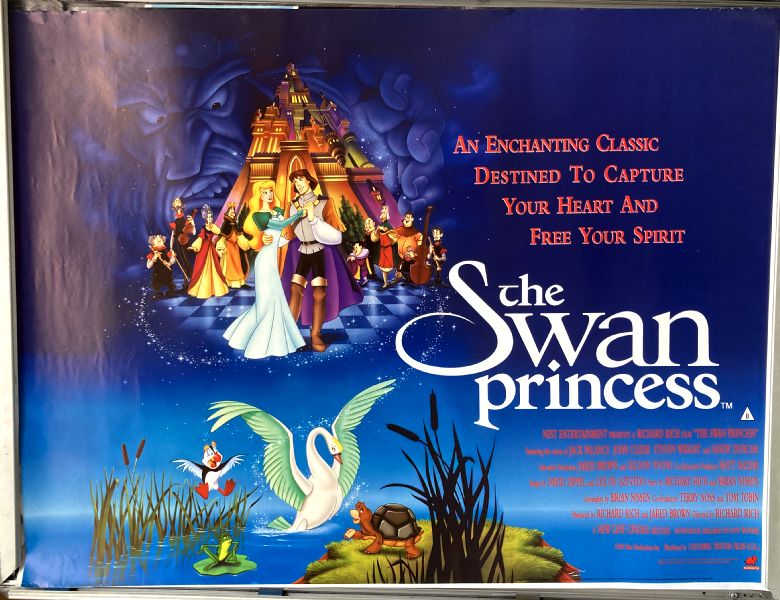 Cinema Poster: SWAN PRINCESS, THE 1995 (Quad) Jack Palance Howard McGillin Cinema Poster: SWAN PRINCESS, THE 1995 (Quad) Jack Palance Howard McGillin
