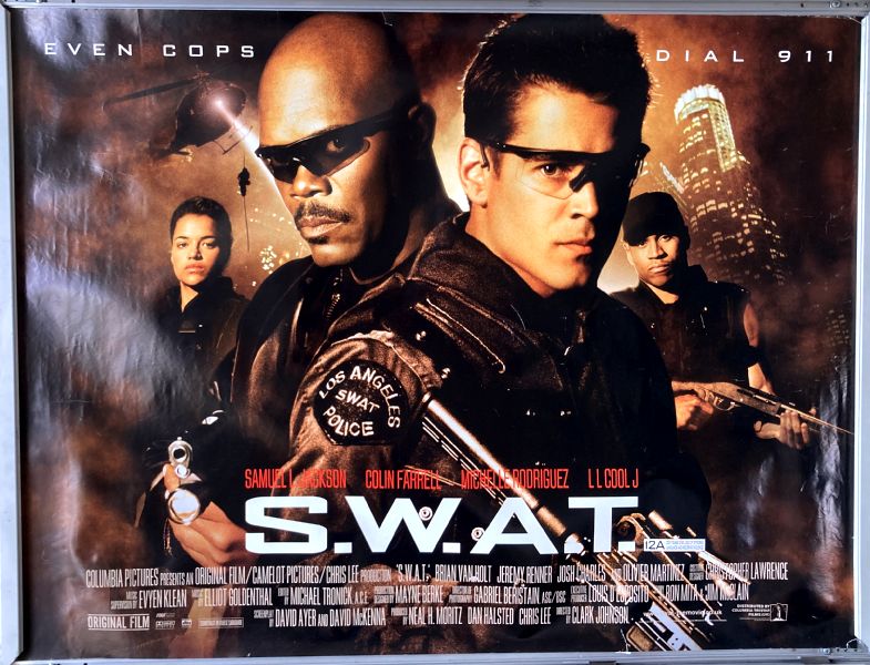 Cinema Poster: S.W.A.T./SWAT 2003 (Quad) Samuel L. Jackson Colin Farrell Cinema Poster: S.W.A.T./SWAT 2003 (Quad) Samuel L. Jackson Colin Farrell
