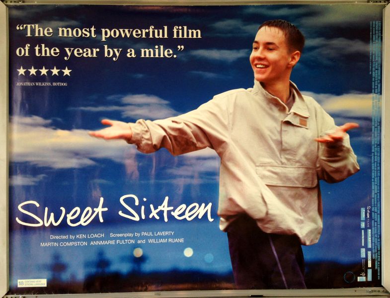 Cinema Poster: SWEET SIXTEEN 2002 (Quad) William Ruane Ken Loach 