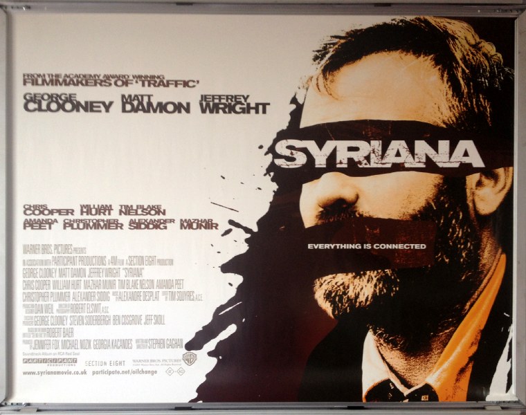 SYRIANA: Main UK Quad Film Poster SYRIANA: Main UK Quad Film Poster