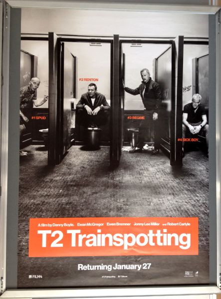 Cinema Poster: T2 TRAINSPOTTING 2017 (Advance One Sheet) Ewan McGregor Cinema Poster: T2 TRAINSPOTTING 2017 (Advance One Sheet) Ewan McGregor