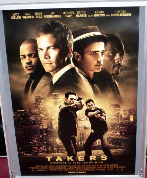 TAKERS: Main One Sheet Film Poster