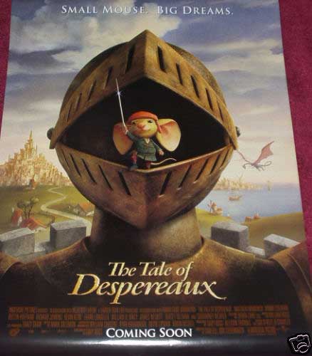 TALE OF DESPEREAUX, THE: Main One Sheet Film Poster