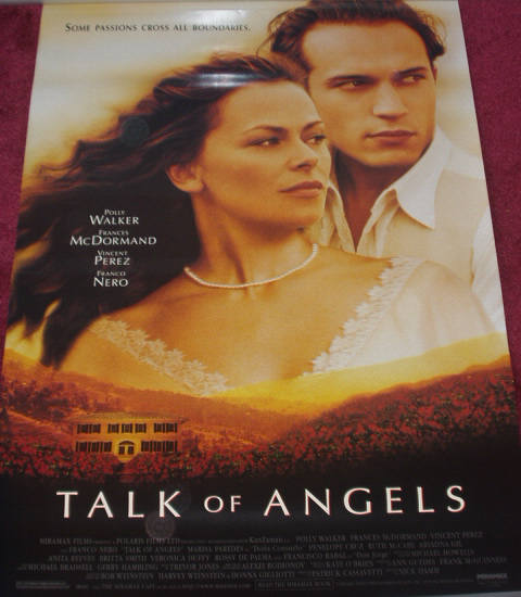 TALK OF ANGELS: One Sheet Film Poster TALK OF ANGELS: One Sheet Film Poster