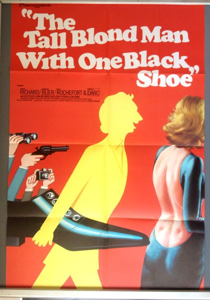 Cinema Poster: TALL BLOND MAN WITH ONE BLACK SHOE, THE 1972 (One Sheet) Cinema Poster: TALL BLOND MAN WITH ONE BLACK SHOE, THE 1972 (One Sheet)