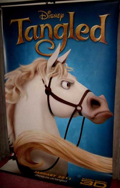 TANGLED: Horse Cinema Banner