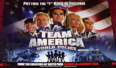 TEAM AMERICA WORLD POLICE: Mini Film Poster