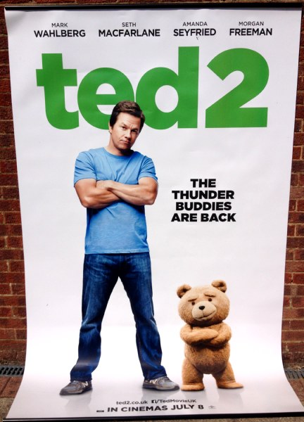 Cinema Banner: TED 2 2015 Mark Wahlberg Seth MacFarlane Cinema Banner: TED 2 2015 Mark Wahlberg Seth MacFarlane