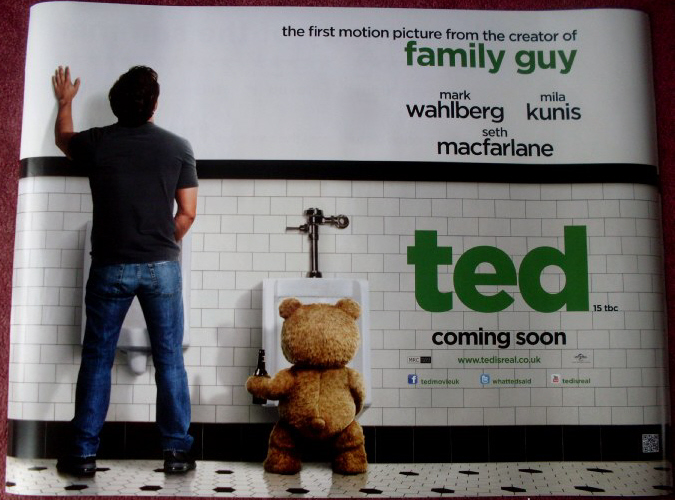 TED: UK Quad Film Poster