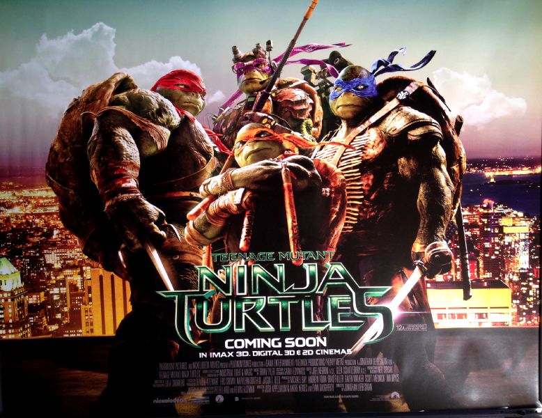 Cinema Poster: TEENAGE MUTANT NINJA TURTLES 2014 (Main Quad) Cinema Poster: TEENAGE MUTANT NINJA TURTLES 2014 (Main Quad)