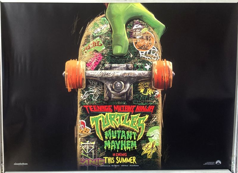 Cinema Poster: TEENAGE MUTANT NINJA TURTLES MUTANT MAYHEM 2023 (Advance Quad) Cinema Poster: TEENAGE MUTANT NINJA TURTLES MUTANT MAYHEM 2023 (Advance Quad)