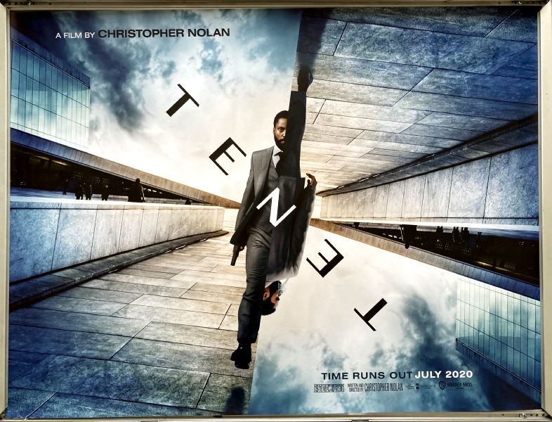Cinema Poster: TENET 2020  (Advance Quad) Robert Pattinson John David Washington