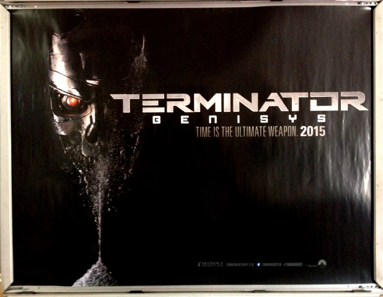 Cinema Poster: TERMINATOR GENISYS 2015 (Advance Quad) Arnold Schwarzenegger