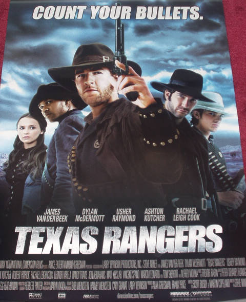 TEXAS RANGERS: Main One Sheet Film Poster