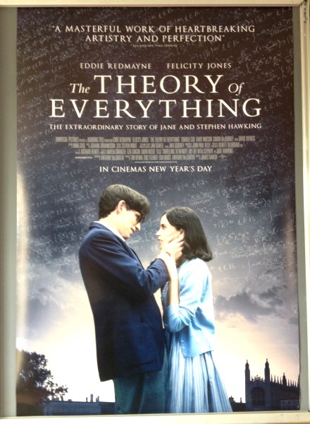Cinema Poster: THEORY OF EVERYTHING, THE 2015 (Main One Sheet) Eddie Redmayne