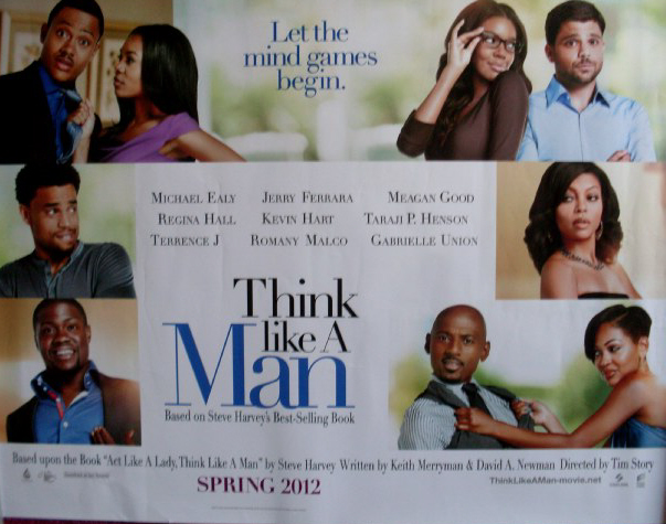 THINK LIKE A MAN: UK Quad Film Poster