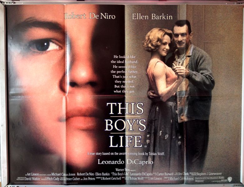 Cinema Poster: THIS BOY'S LIFE 1993 (Quad) Robert De Niro Leonardo DiCaprio Cinema Poster: THIS BOY'S LIFE 1993 (Quad) Robert De Niro Leonardo DiCaprio